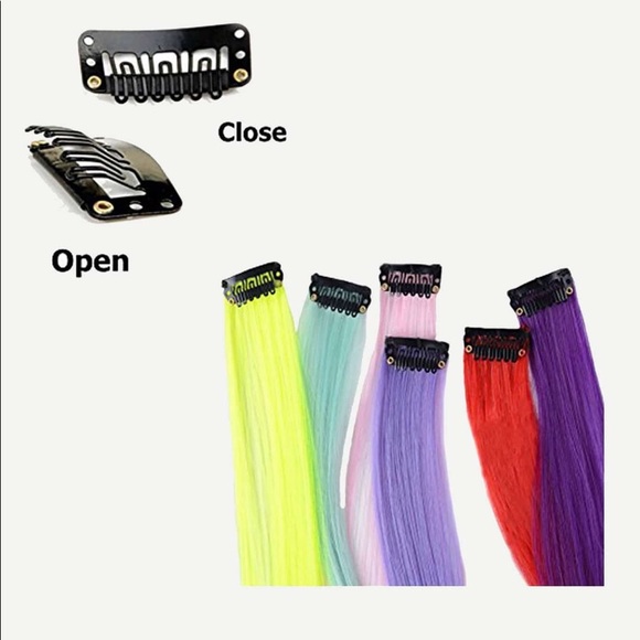 Beautiful Fun 12 Color Clip In Hair Extension - Picture 5 of 5